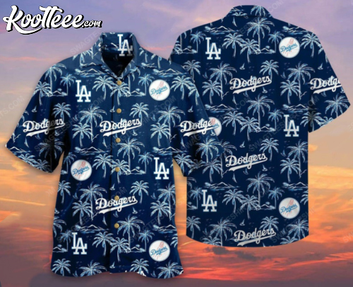 Los Angeles Dodgers Mlb Summer 3D Short Sleeve Hawaiian Shirt