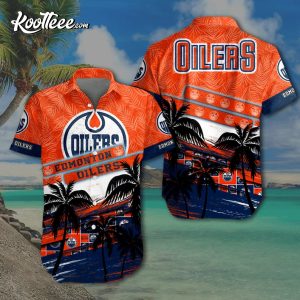 Edmonton Oilers Summer Beach Hawaiian Shirt