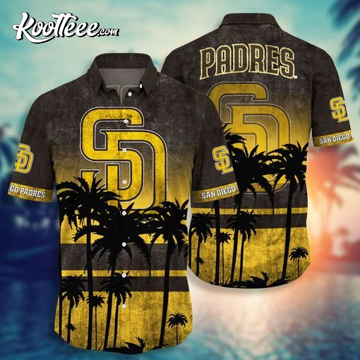 LIMITED] San Diego Padres MLB-Summer Hawaiian Shirt And Shorts