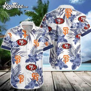 San Francisco Giants 49ers Hawaiian Shirt