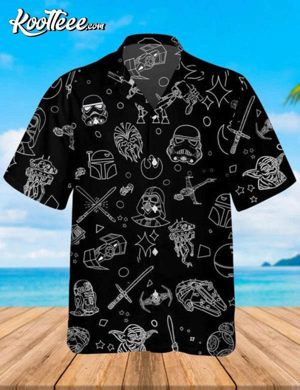 Star Wars Hawaiian Shirt And Shorts #2