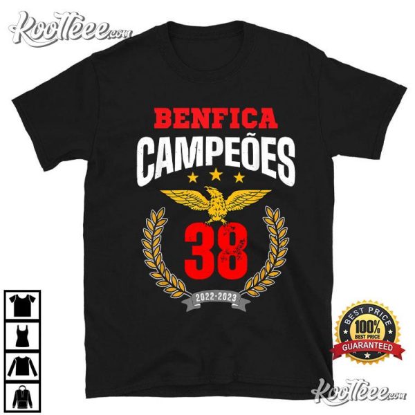 Benfica Campeao 38 Portugal Best T-Shirt