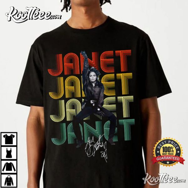 Janet Jackson Together Again 2023 T-Shirt