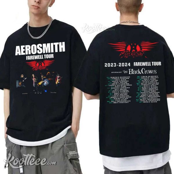Aerosmith Peace Out Farewell Tour Band T-Shirt