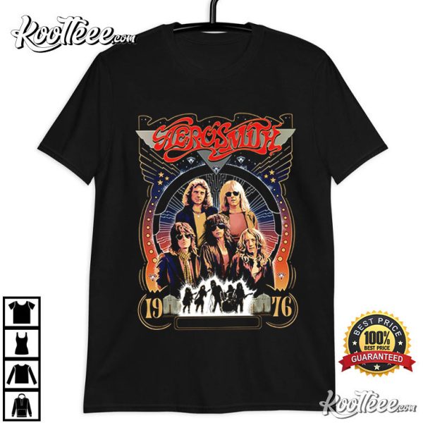 Aerosmith Peace Out Farewell Tour Band 2023 Concert T-Shirt