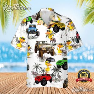 Duck Jeep Tropical Best Hawaiian Shirt