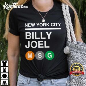 Billy Joel MSG Subway T-Shirt