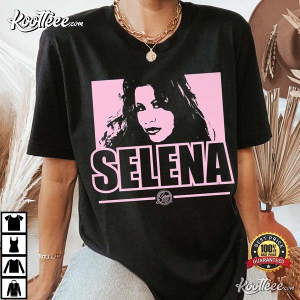 Selena Pink Block Premium T-Shirt
