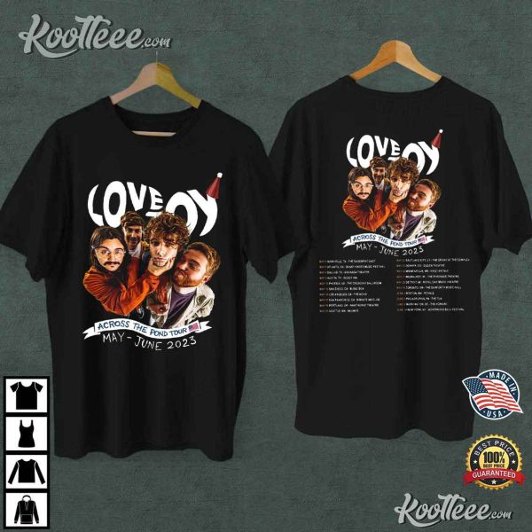 Lovejoy Across The Pond Tour 2023 T-Shirt