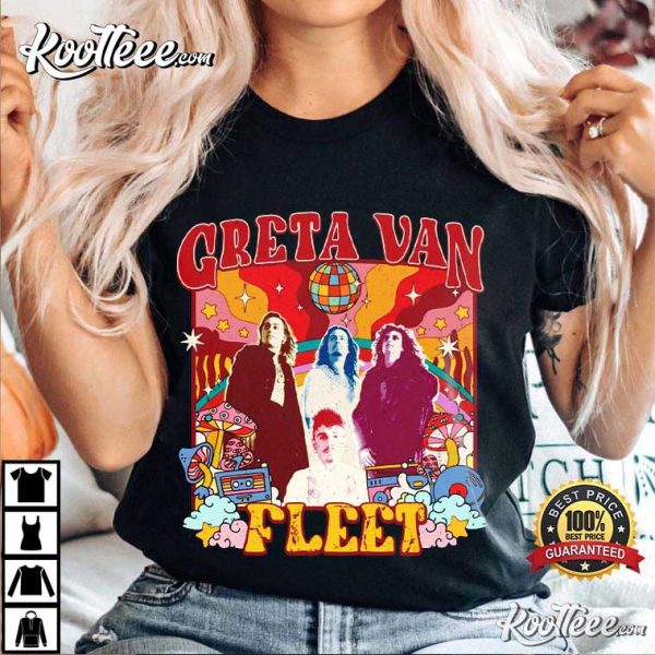 Retro Greta Van Fleet T-Shirt