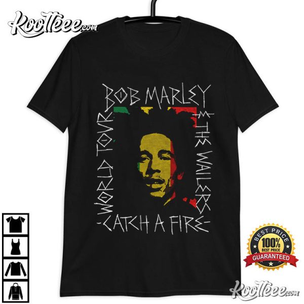 Bob Marley Rasta Colours Unisex T-Shirt