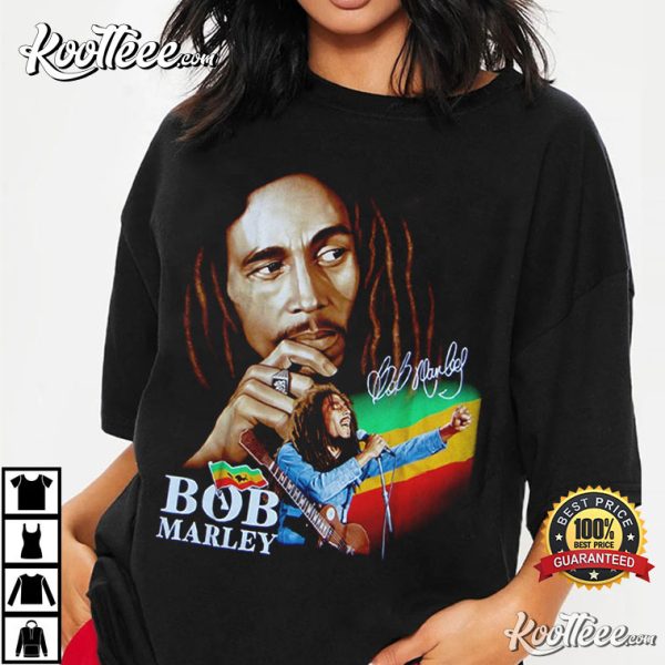 Bob Marley Reggae Graphic T-Shirt