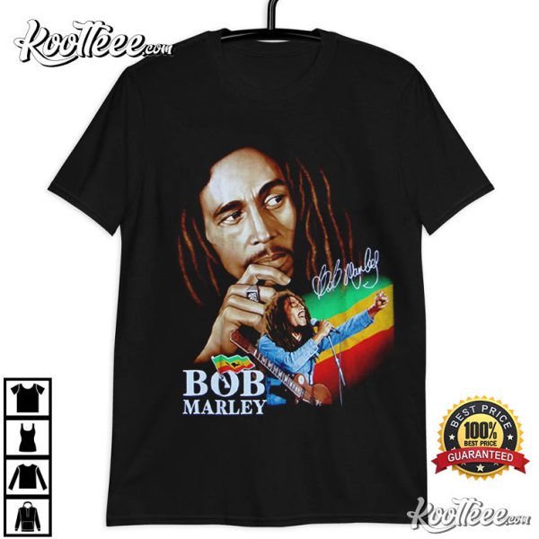 Bob Marley Reggae Graphic T-Shirt