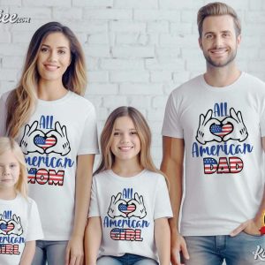 4th Of July American Independence Day Matching Family Shirt