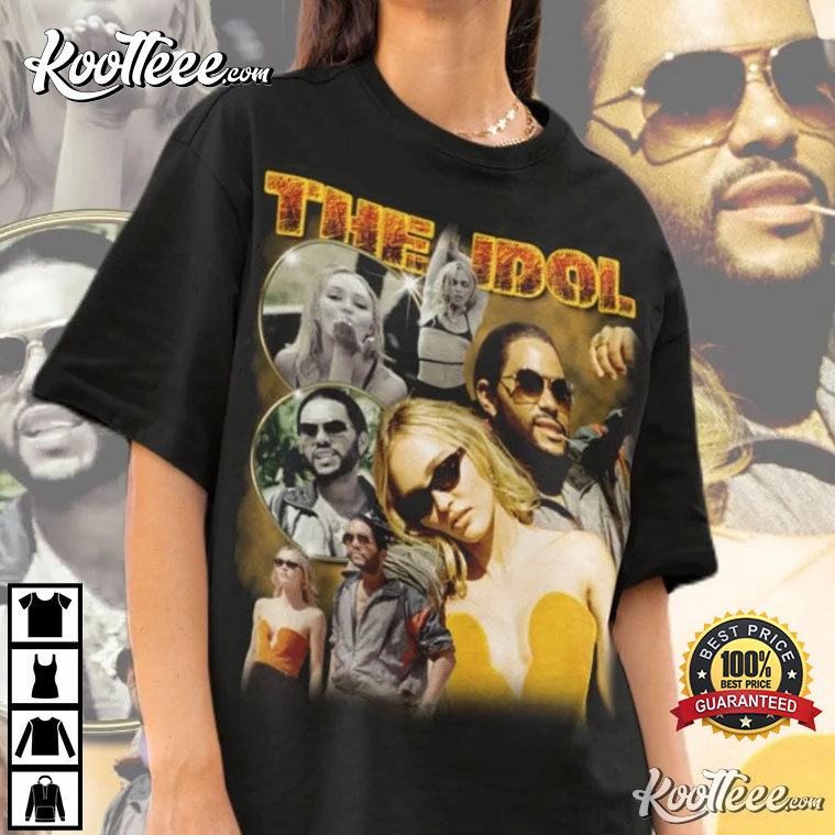 The Weeknd Retro/vintage T-shirts PNG Bootleg T-shirt 