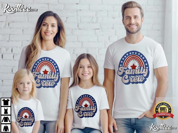 Family Crew 4th of July Matching Family Shirt