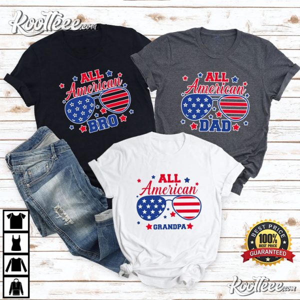 All American Family Shirt Independence Day 4th Of July Family Shirt