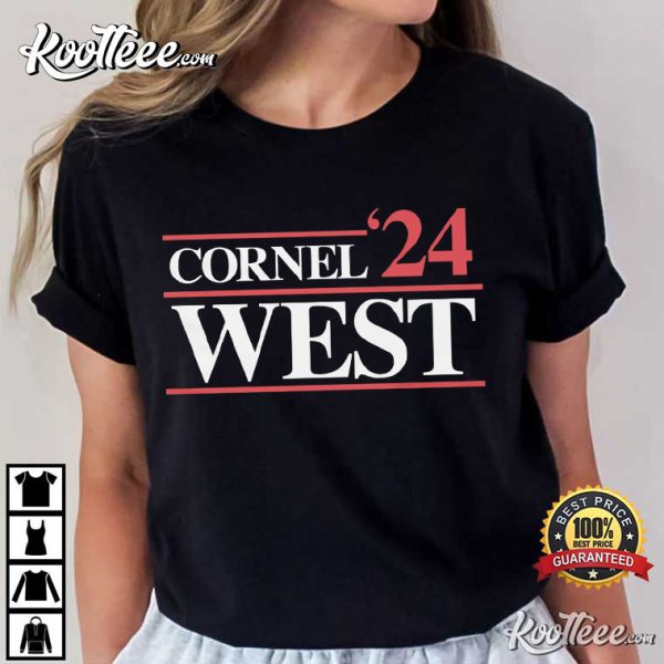 Cornel West For President, POTUS West 2024 T-Shirt