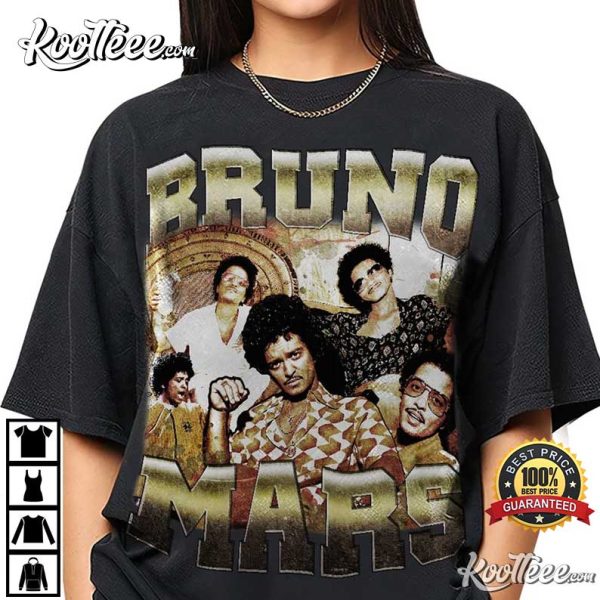 Bruno Mars Tour Gift For Fan T-Shirt