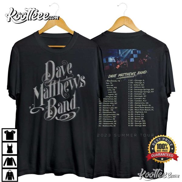Dave Matthews Band Shirt Dmb 2023 Concert T-Shirt
