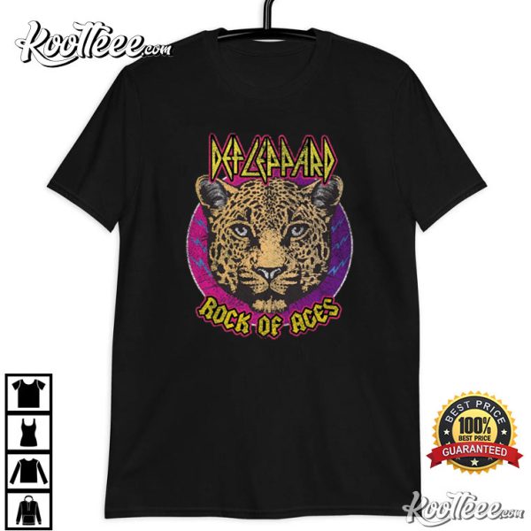 Def Leppard Rock Of Ages 80s T-Shirt