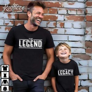 The Legend Father And Son Matching T-Shirts