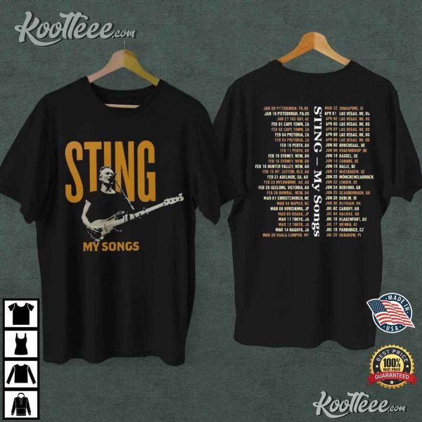 String My Song 2023 World Tour T-Shirt