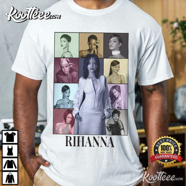 Rihanna Vintage Homage Eras Style T-Shirt