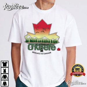O’Keefe Beer Super Cool Hipster Brewed In Canada T-Shirt