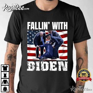 Joe Biden Falls On Stage Academy Graduation T-Shirt