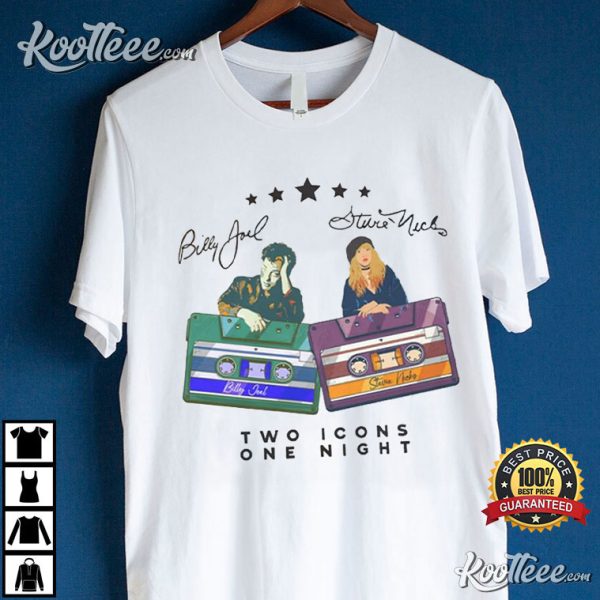Billy Joel And Stevie Nick Signtature Best T-Shirt