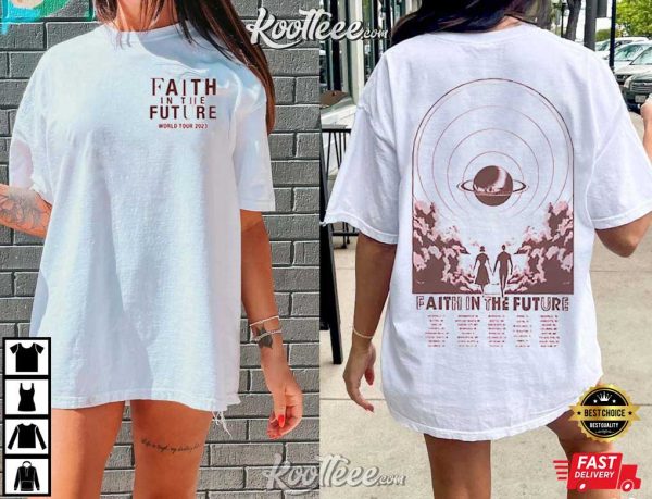 Louis Tomlinson Faith In The Future World Tour 2023 T-Shirt #2