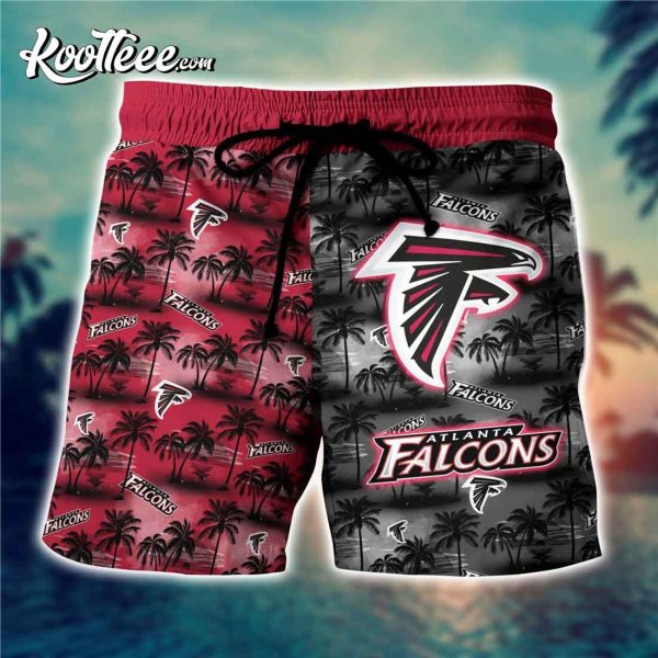 Atlanta Falcons Summer Hawaiian Shorts