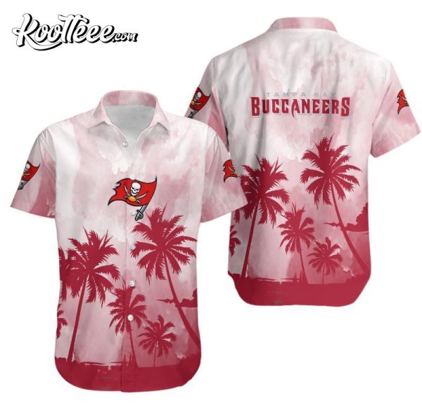 Tampa Bay Buccaneers Coconut Trees NFL Gift For Fan Hawaiian Shirt