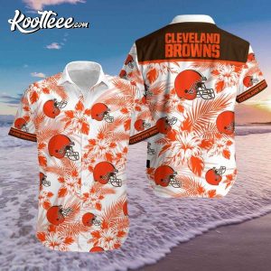 Cleveland Browns NFL Pattern Hawaiian Shirt For Men And Women Custom Name  Summer - Limotees