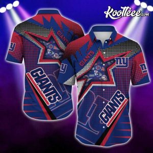 NFL New York Giants Punisher Skull Hawaiian Shirt