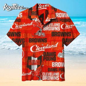 Cleveland Browns NFL Pattern Hawaiian Shirt For Men And Women Custom Name  Summer - Limotees