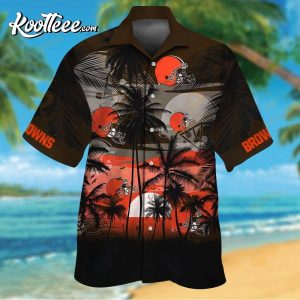 Cleveland Browns NFL Beach Trending Hawaiian Shirt Tropical Gift