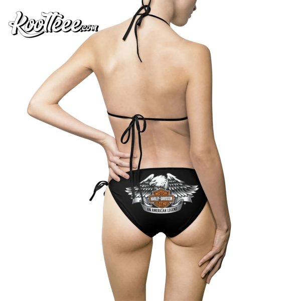 Harley Davidson Tribute Logo Bikini Set