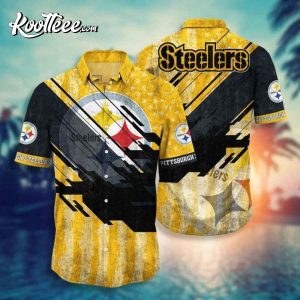 Pittsburgh Steelers NFL Skull Halloween Gift Fans Hawaiian Shirt