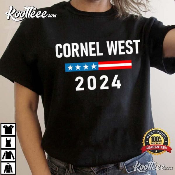 Cornel West For President West 2024 T-Shirt