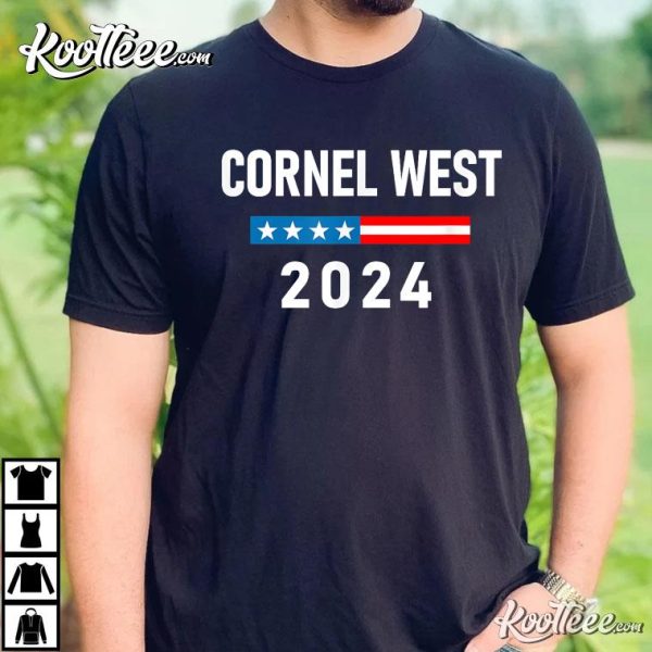 Cornel West For President West 2024 T-Shirt