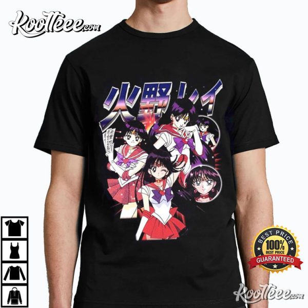 Sailor Mars Sailor Moon Anime T-Shirt