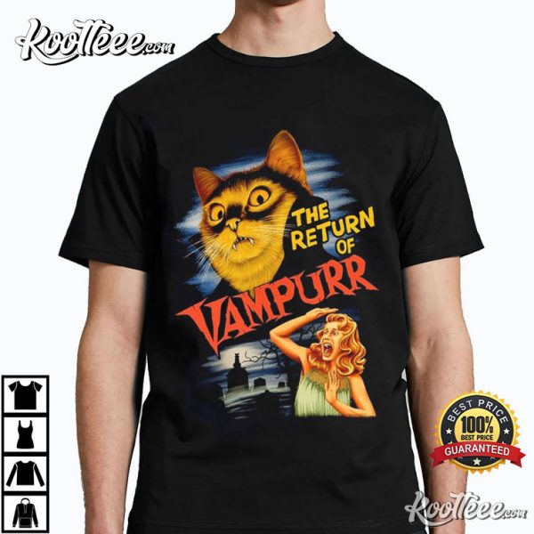 The Return of Vampurr Halloween T-Shirt