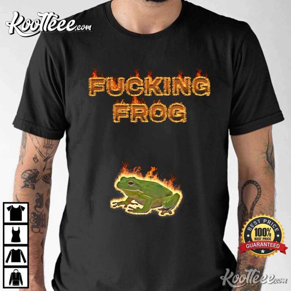 Fucking Frog Meme Funny T-Shirt