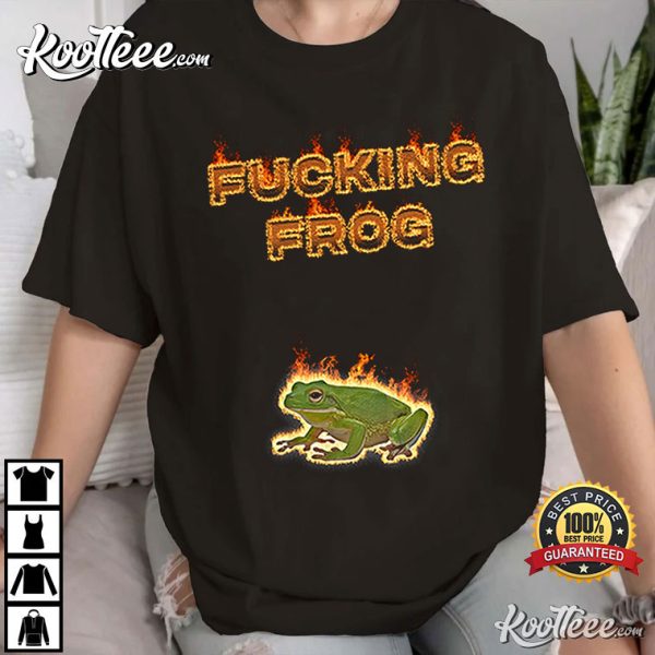 Fucking Frog Meme Funny T-Shirt