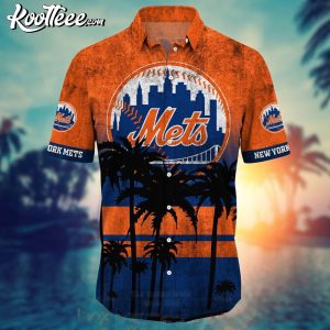 Net York Mets MLB Floral Hawaiian Shirt