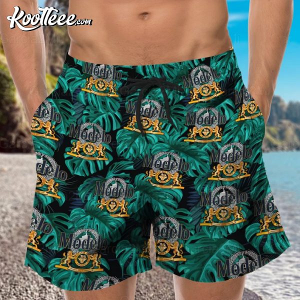 Modelo Hawaiian Shirt And Shorts