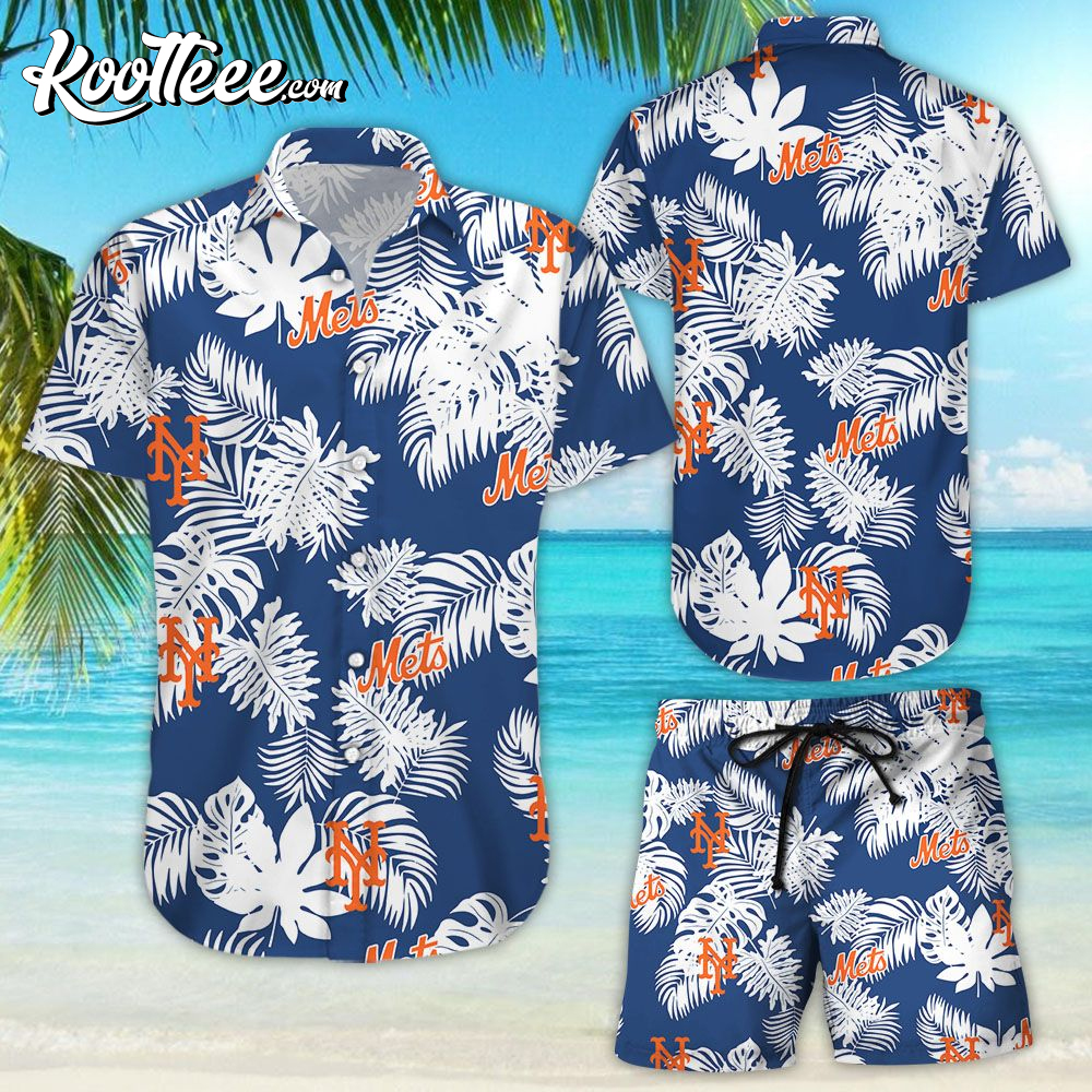 New York Mets MLB Flower Hawaiian Shirt For Men Women Best Gift