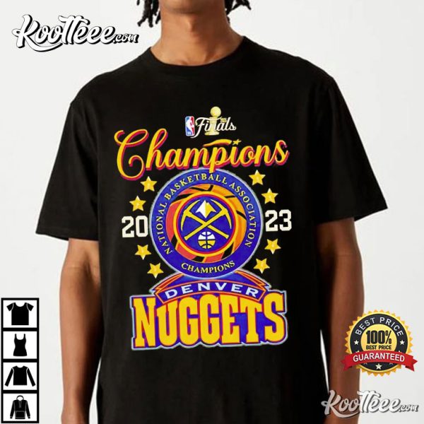 NBA Denver Nuggets Championship Logo T-Shirt